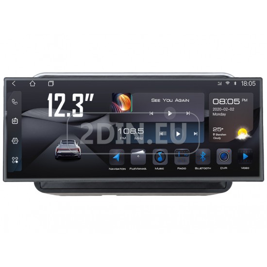 HYUNDAI SANTA FE - 12.3" МУЛТИМЕДИЯ / Навигация android 16